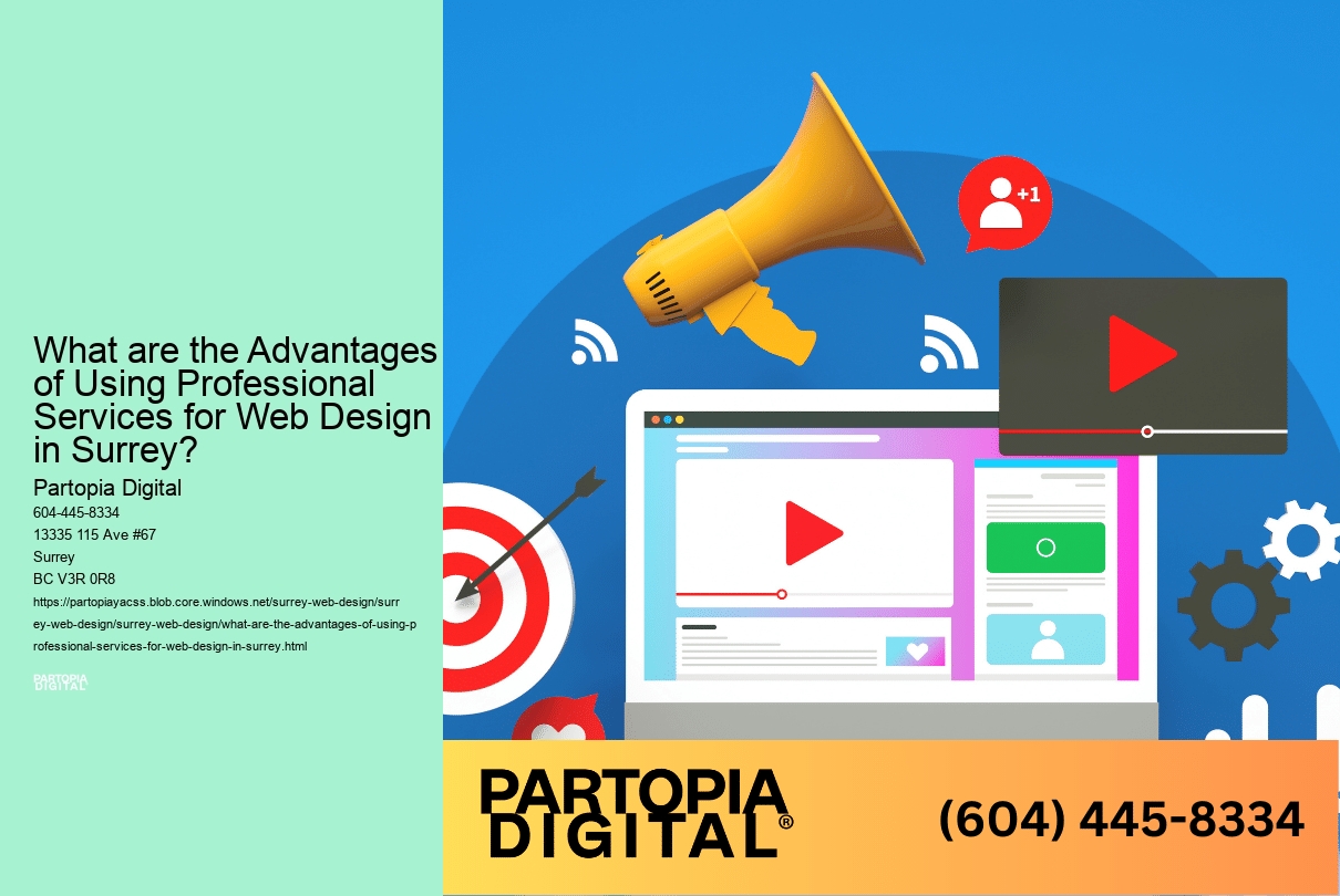 What are the Advantages of Using Professional Services for Web Design in Surrey? 