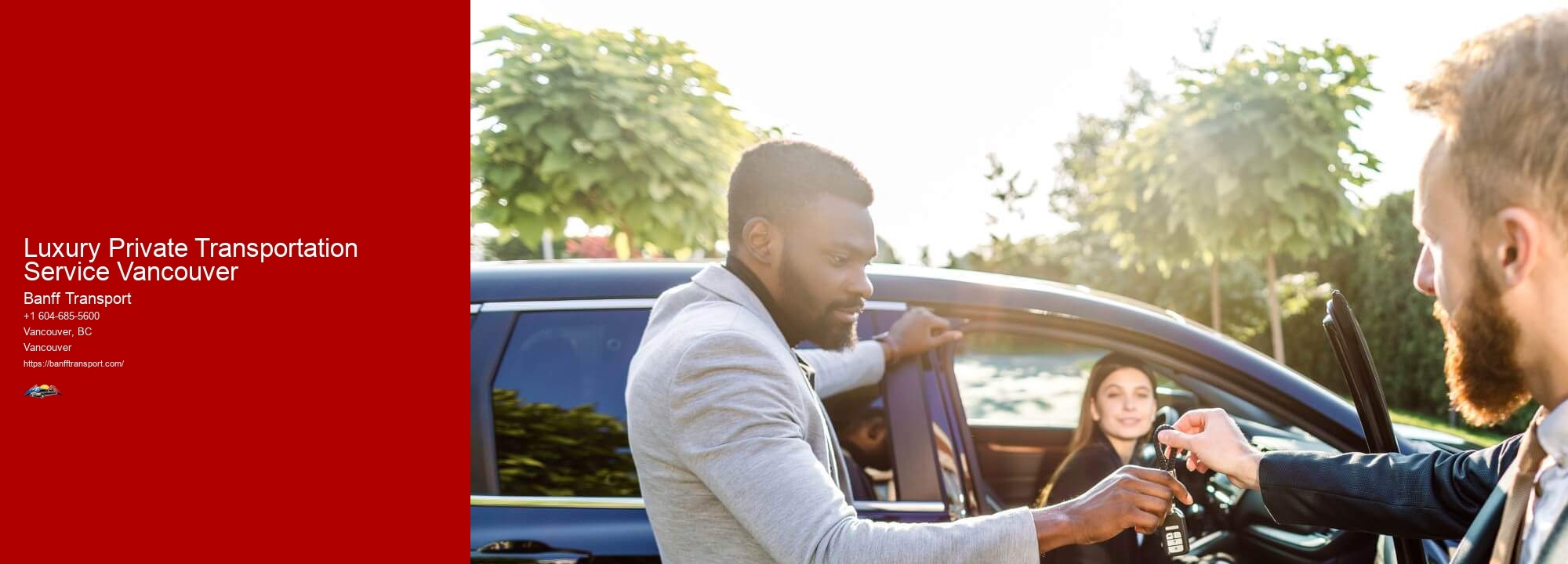 Luxury Private Transportation Service Vancouver