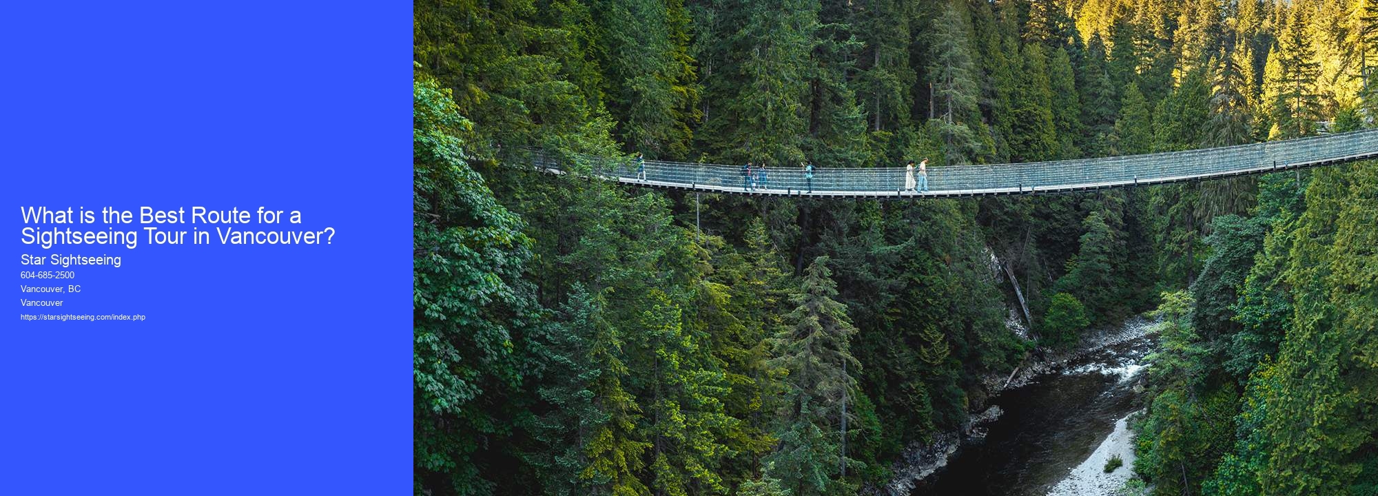 What is the Best Route for a Sightseeing Tour in Vancouver?